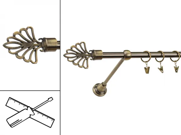 Garniža 16mm - 1rad - MODERN - antik