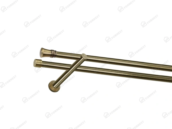 Garniža 19x19mm - 2rady - CAPRI - antik 1