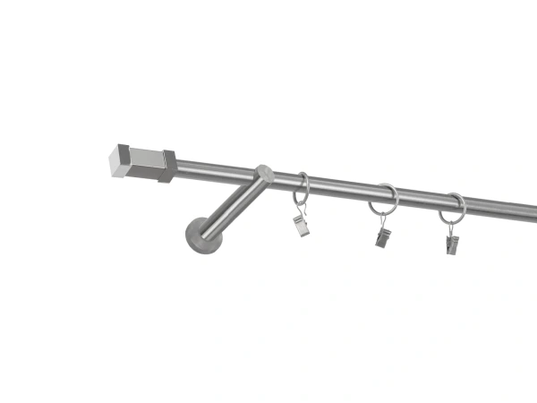 Garniža 16mm - 1rad - QUADRO - satin