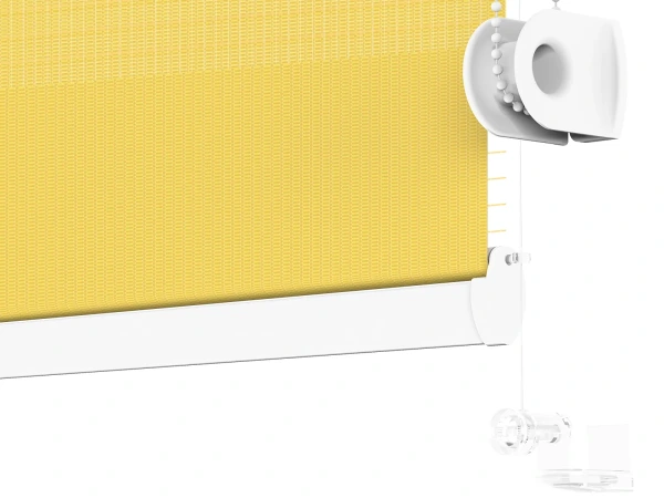 Roleta MINI - deň a noc - látka Zakynthos 15 - žltá 4