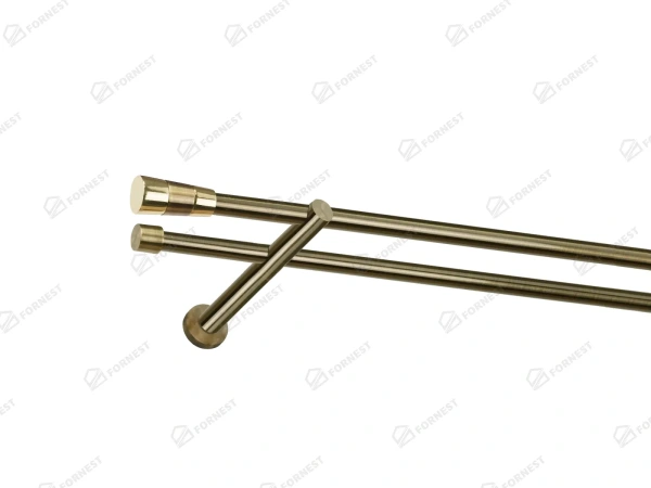 Garniža 16x16mm - 2rady - VOLEO - antik 1