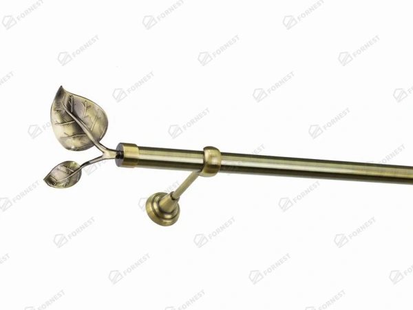 Garniža 25mm - 1rad - LIST VEĽKÝ - antik 1