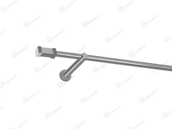 Garniža 16mm - 1rad - QUADRO - satin 1