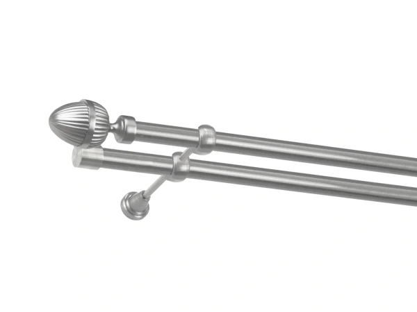 Garniža 25x25mm - 2rady - ODEON - satin 1