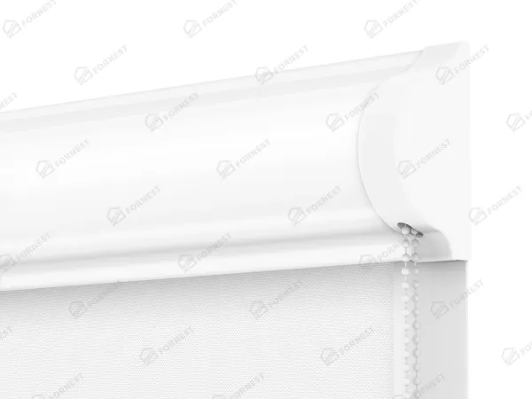 Roleta SWING PREMIUM - látka Madagaskar 051 - biela - (zatemňujúca) 2