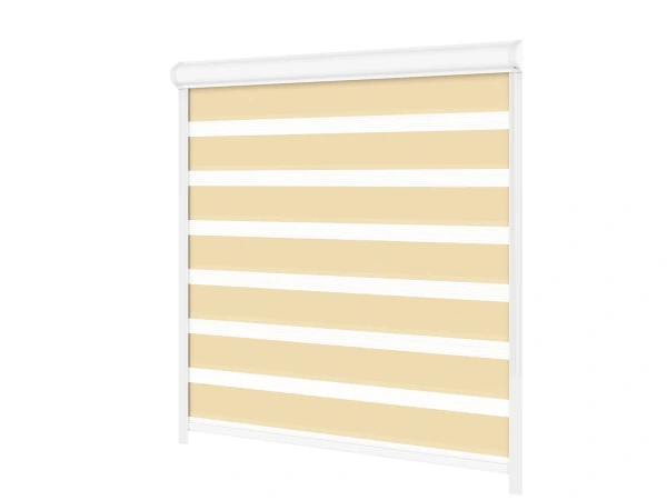 Roleta SWING LITE - deň a noc - látka Zakynthos 05 - croissant 1