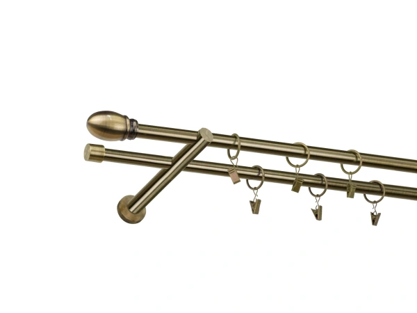 Garniža 16x16mm - 2rady - BELUNO - antik