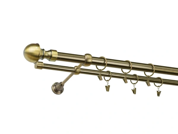 Garniža 25x16mm - 2rady - BOSTON - antik