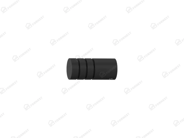 Garniža 19mm drážková tyč - 1rad - TECHNO - čierna 3