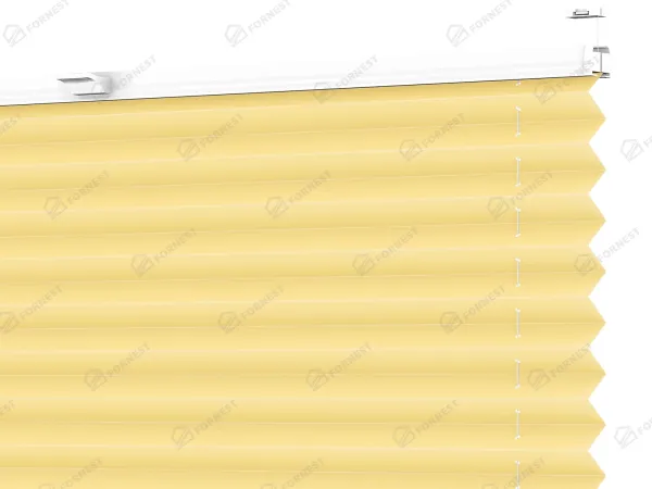Plisé rolety LUX - látka Lemon fizz 11067 - PEARL
