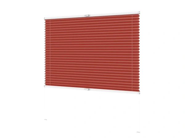 Plisé rolety LUX - látka Ruby red 11076 - PEARL 2