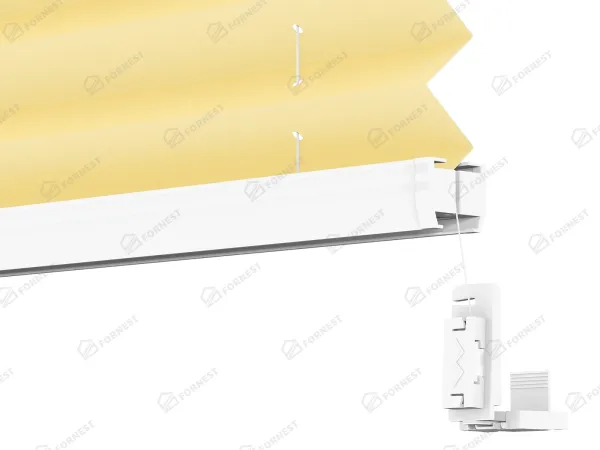 Plisé rolety LUX - látka Lemon fizz 11067 - PEARL 4