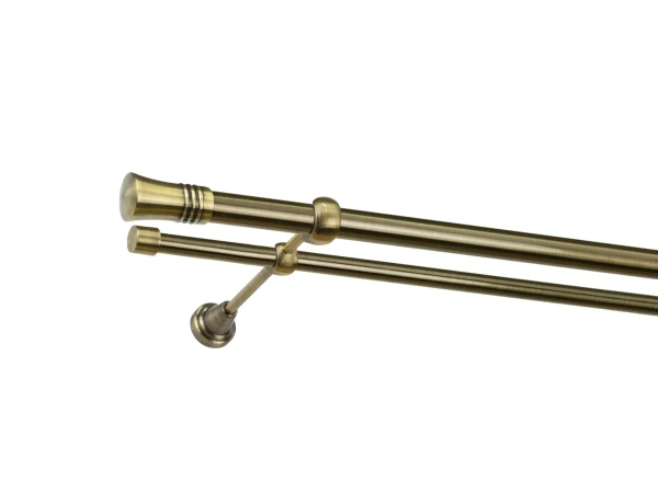 Garniža 25x16mm - 2rady - CAPRI - antik 1