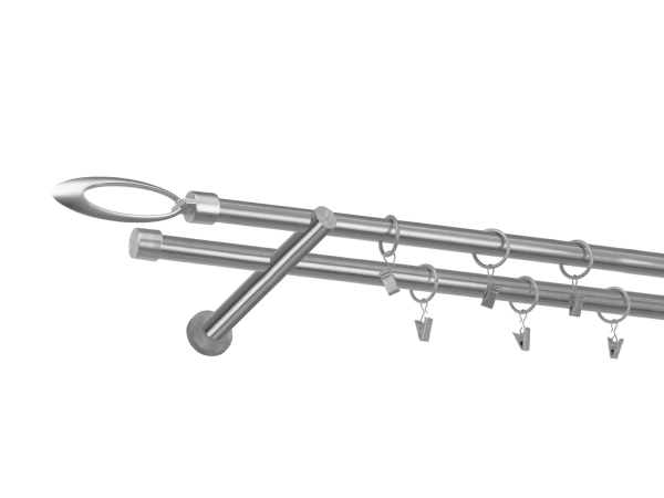 Garniža 19x19mm - 2rady - VENEZIA - satin