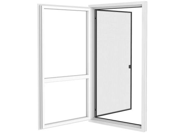 Siete proti hmyzu na DVERE - pántové v ráme SMART - ANTRACIT - RAL 7016 - bez priečky 4