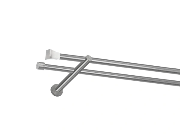 Garniža 16x16mm - 2rady - PLUTON - satin 1