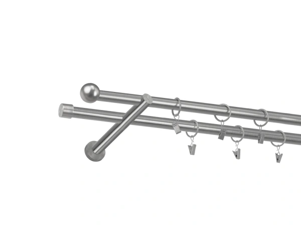 Garniža 19x19mm - 2rady - BOLOGNA - satin