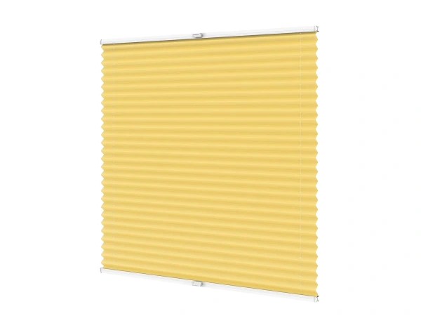 Plisé rolety LUX - látka Lemon fizz 11239 - BLACKOUT (zatemňujúca) 1