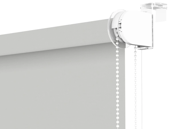 Roleta MINI - látka Madagaskar 054 - bledo sivá - (zatemňujúca) 2