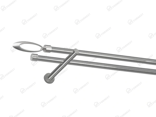 Garniža 19x19mm - 2rady - VENEZIA - satin 1