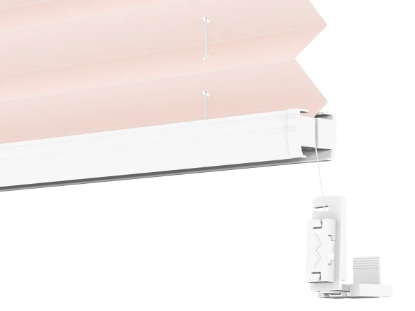 Plisé rolety LUX - látka Lovely rose 11241 - BLACKOUT (zatemňujúca) 4