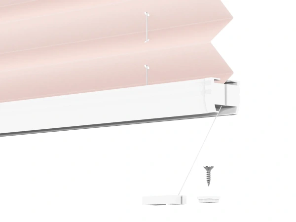 Plisé rolety LUX - látka Lovely rose 11241 - BLACKOUT (zatemňujúca) 7