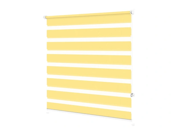 Roleta MINI - deň a noc - látka Bahama 1801 - vanilková 1