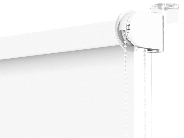 Roleta MINI - látka Madagaskar 051 - biela - (zatemňujúca) 2