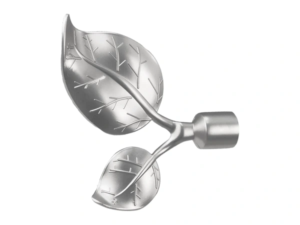 Garniža 19mm - 1rad - LIST VEĽKÝ - satin 2