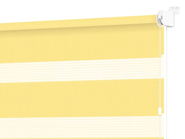 Roleta MINI - deň a noc - látka Bahama 1801 - vanilková