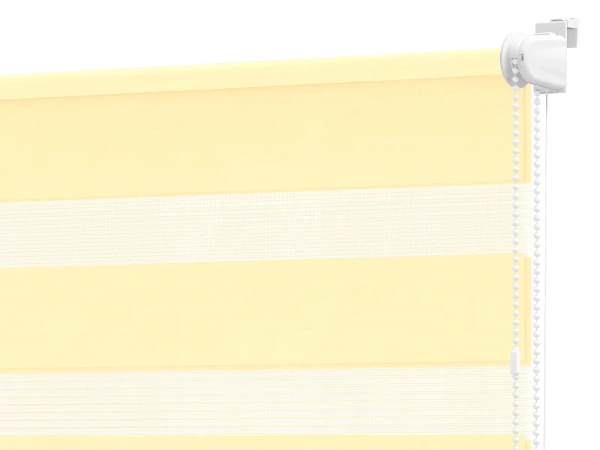 Roleta MINI+ deň a noc - látka Bahama 1801 - vanilková