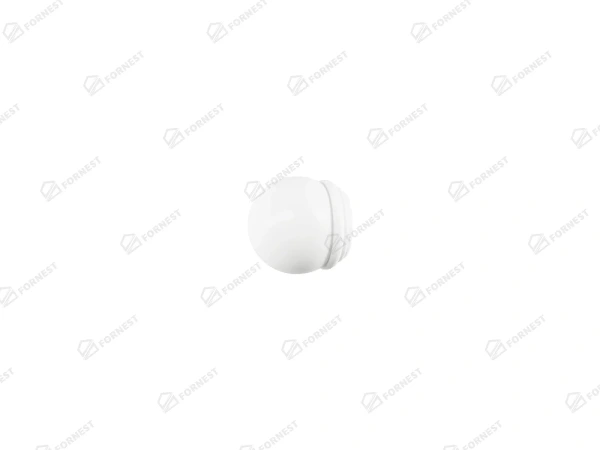 Garniža 19mm drážková tyč - 1rad - TODI MAX - biela 3