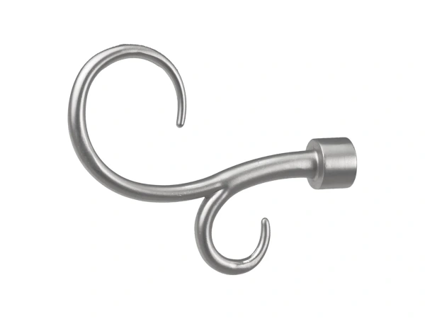 Garniža 16x16mm - 2rady - HÁK DVOJITÝ - satin 2