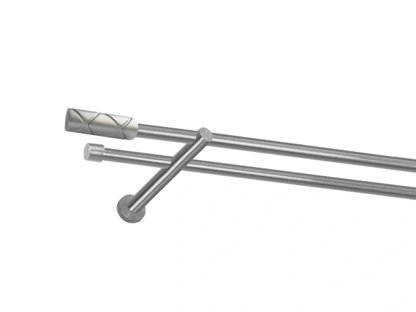 Garniža 16x16mm - 2rady - COKOL - satin 1