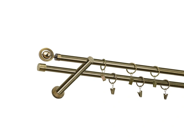 Garniža 16x16mm - 2rady - JUPITER - antik