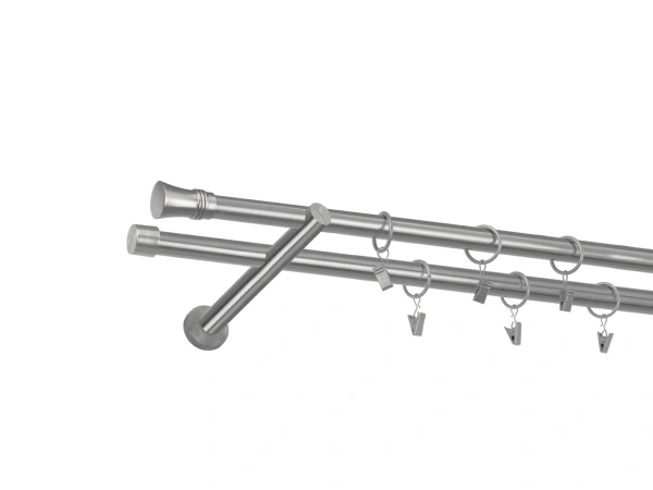 Garniža 19x19mm - 2rady - CAPRI - satin