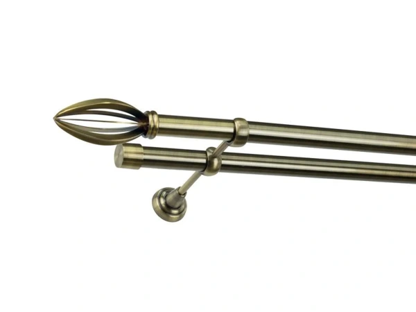 Garniža 25x25mm - 2rady - PANTEON - antik 1