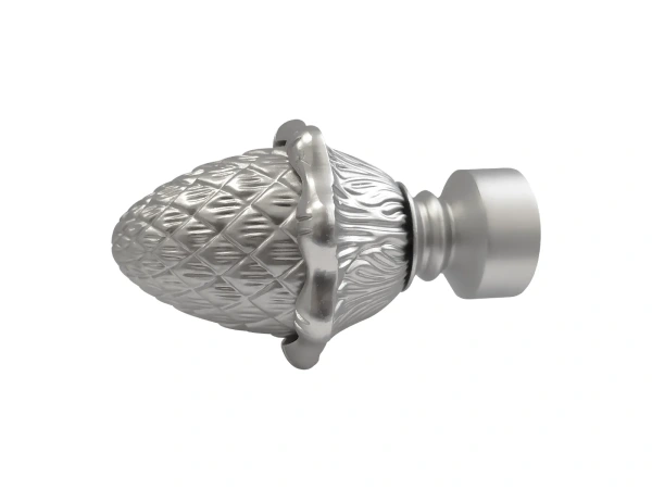 Garniža 25x25mm - 2rady - ŽALUĎ - satin 2