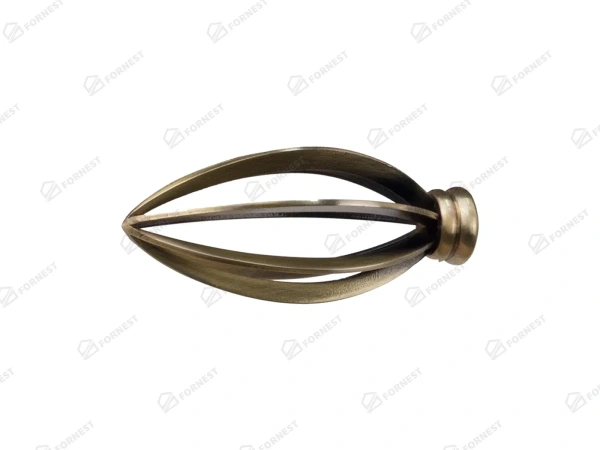 Garniža 25x25mm - 2rady - PANTEON - antik 2