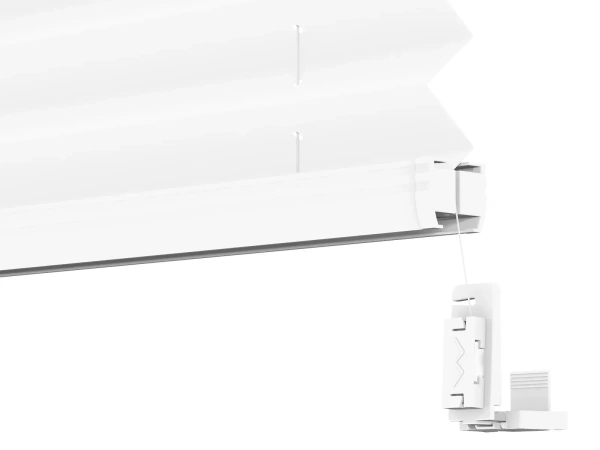 Plisé rolety LUX - látka Blossom white 11061- PEARL 4