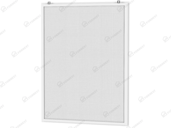 Siete proti hmyzu na OKNO - pevné KLIK - BIELA - RAL 9016