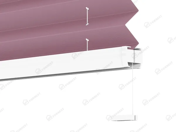 Plisé rolety LUX - látka Fuchsia 11243 - BLACKOUT (zatemňujúca) 6