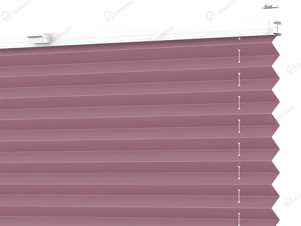 Plisé rolety LUX - látka Fuchsia 11243 - BLACKOUT (zatemňujúca)