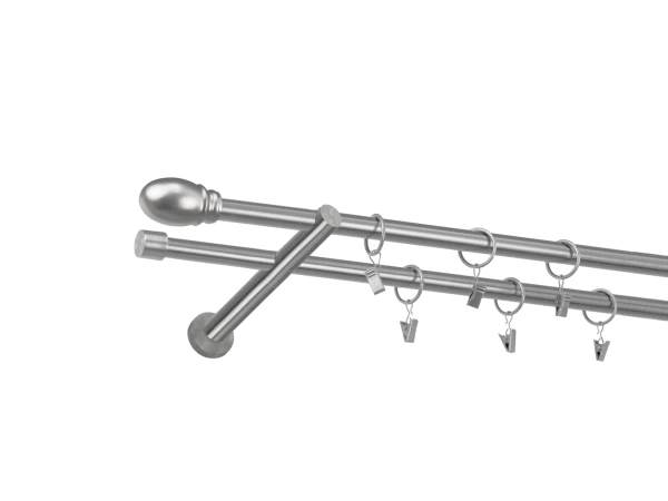 Garniža 16x16mm - 2rady - BELUNO - satin