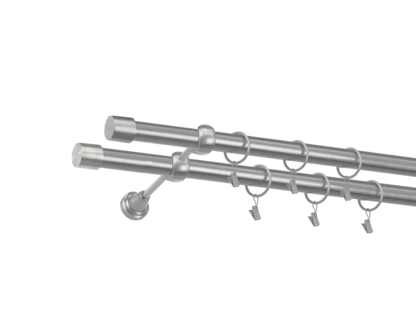 Garniža 25x25mm - 2rady - PULLO - satin