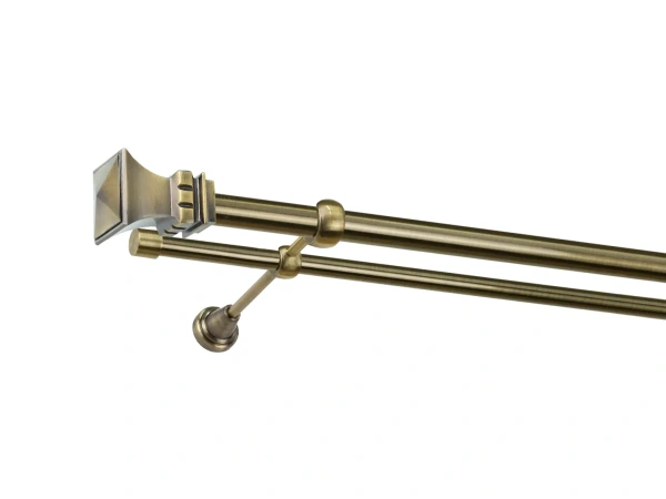 Garniža 25x16mm - 2rady - VEŽA - antik 1