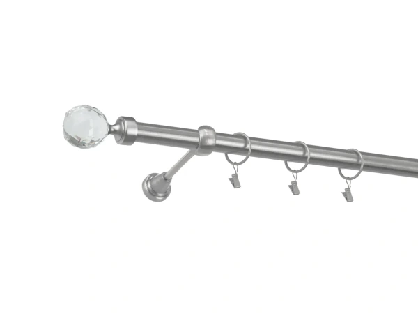 Garniža 25mm - 1rad - GUĽA CRYSTAL - satin