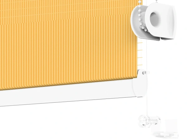 Roleta MINI - deň a noc - látka Bahama 1803 - svetlo oranžová 4