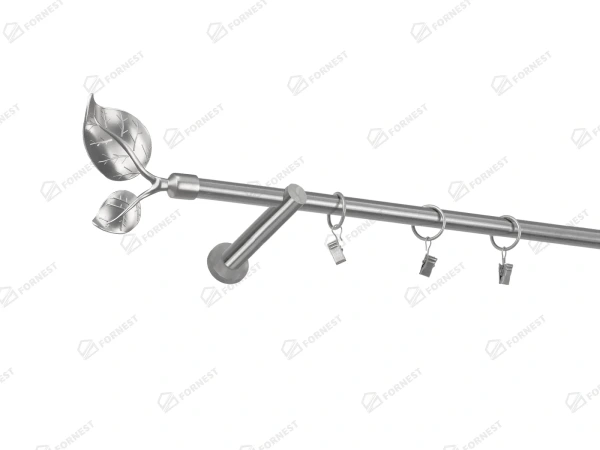 Garniža 16mm - 1rad - LIST VEĽKÝ - satin
