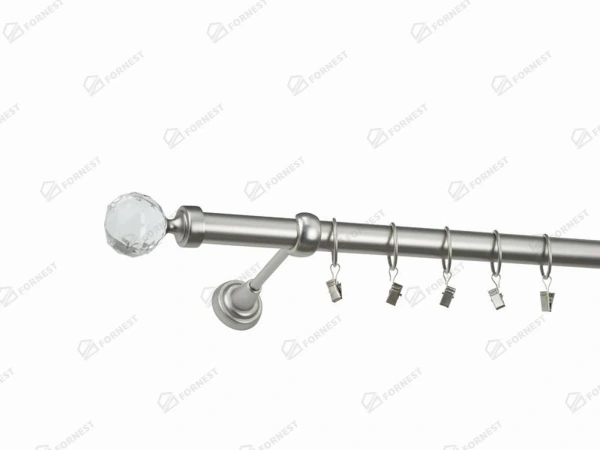 Garniža 25mm - 1rad - GUĽA CRYSTAL - satin